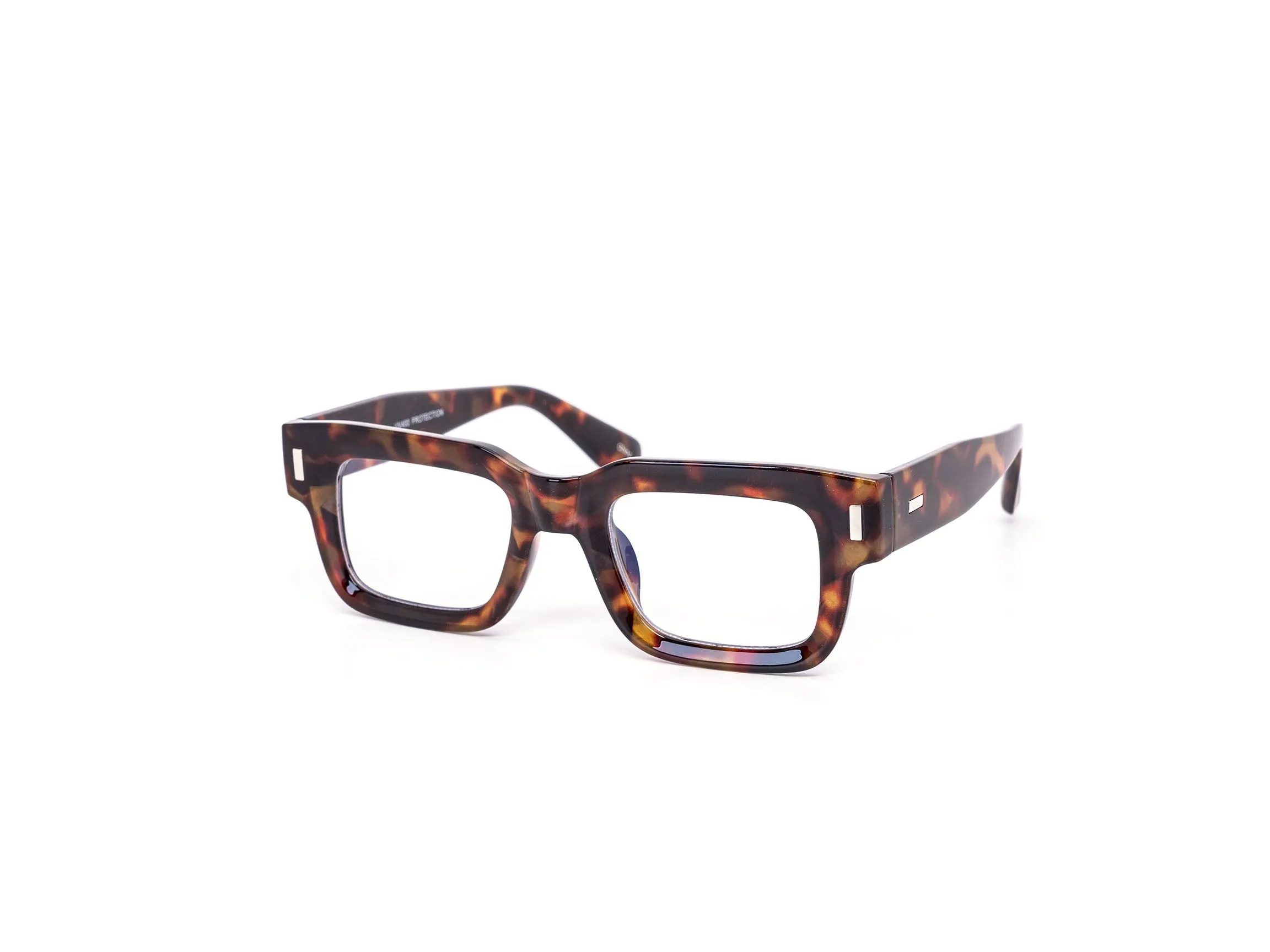 12 Pack: Bold Chunky Square Blue Light Filtering Wholesale Eyeglasses