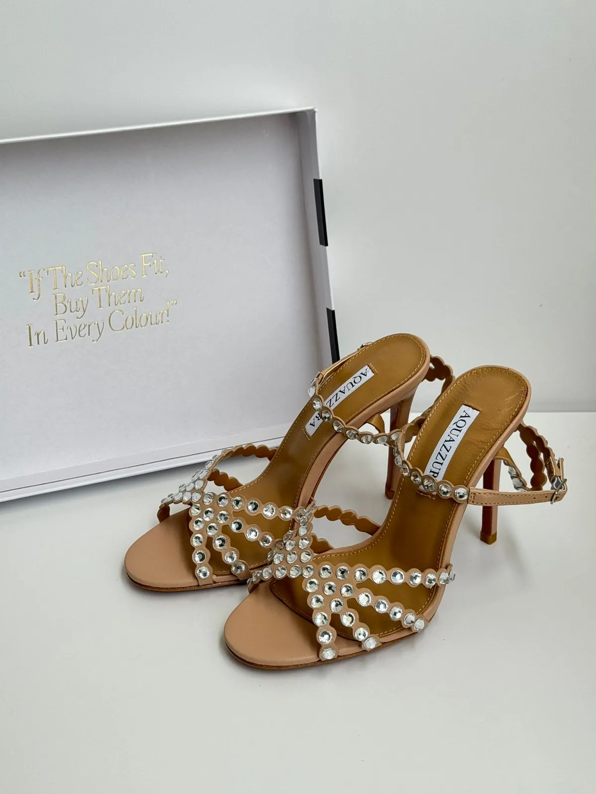 AQUAZZURA Tequila 105mm Sandals