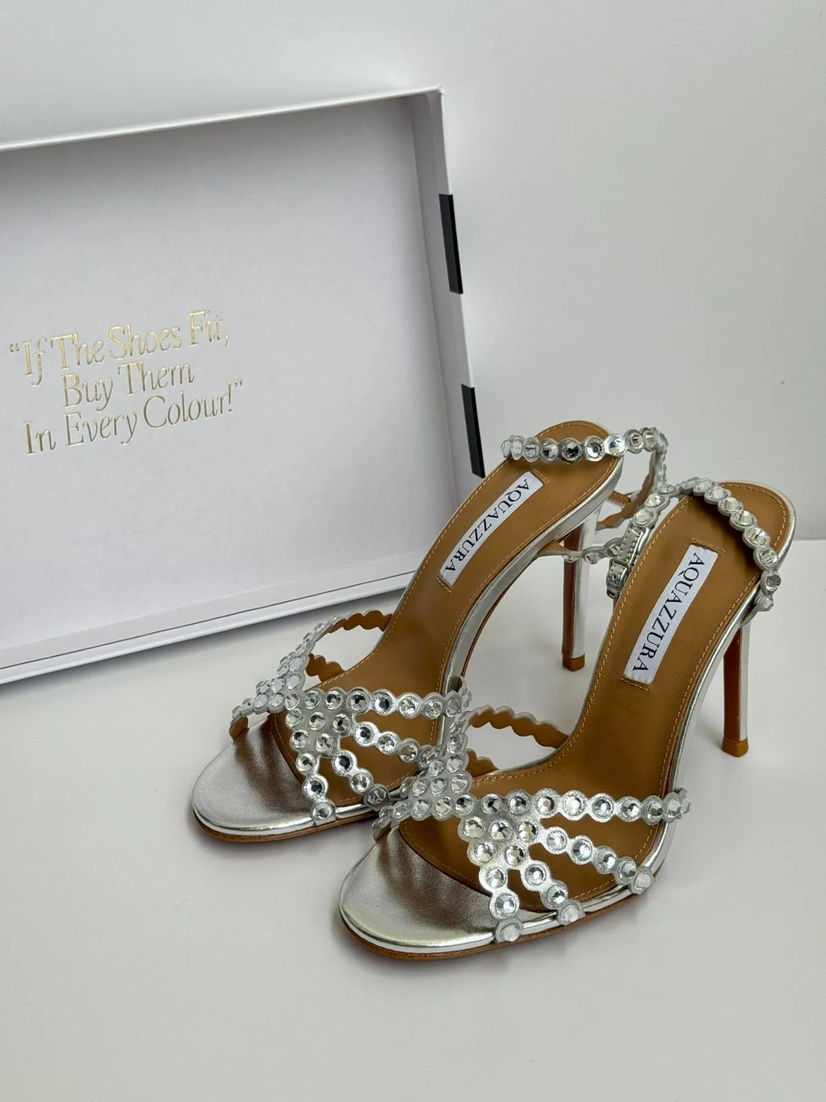AQUAZZURA Tequila 105mm Sandals