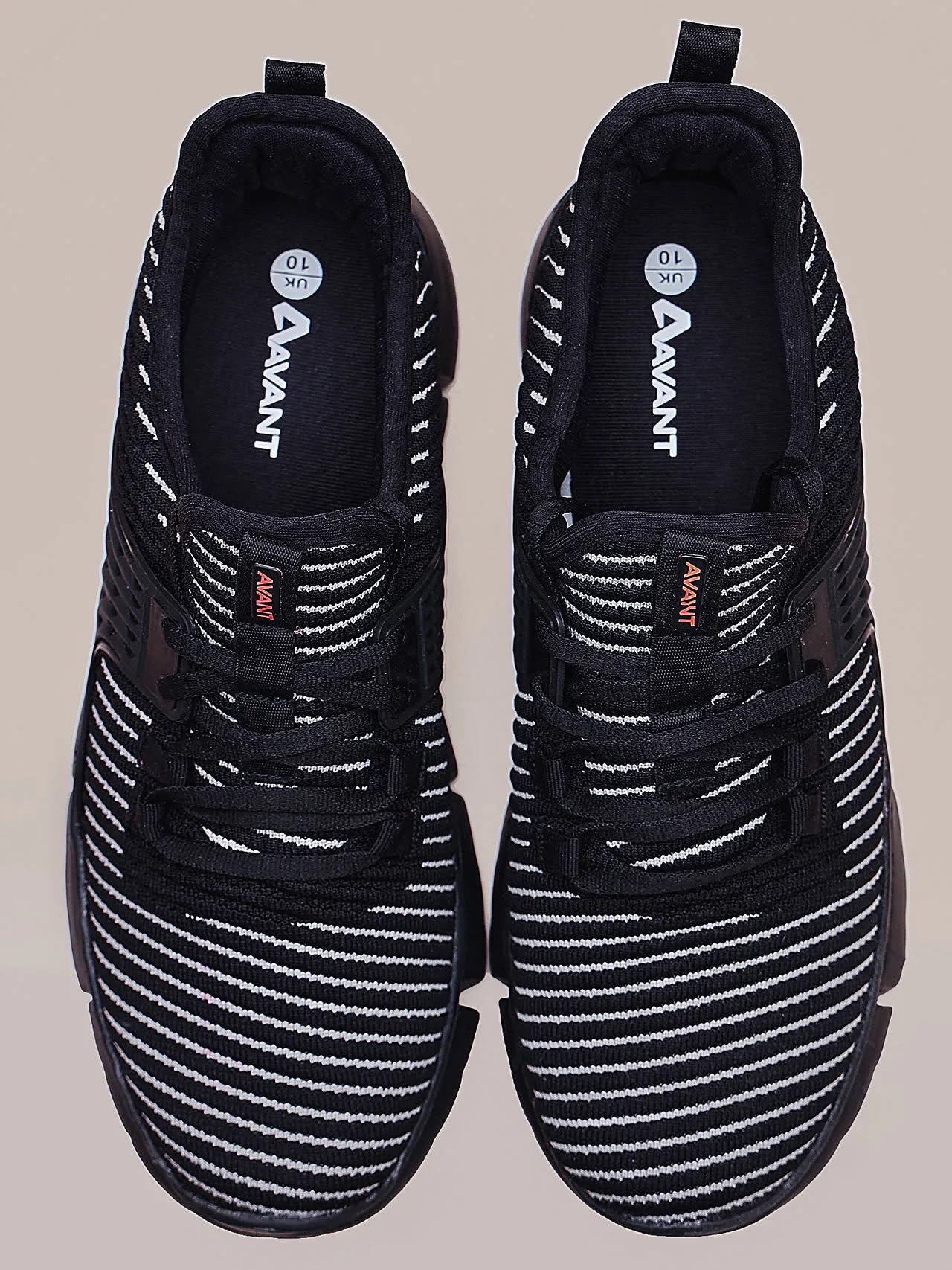 Avant Men’s EasyGait Running and Walking shoes- Black