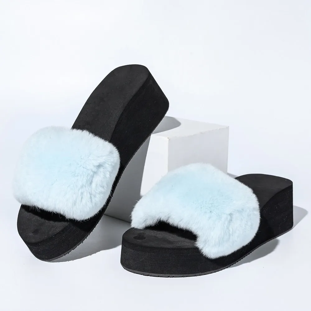Casual Fluffy Slip On