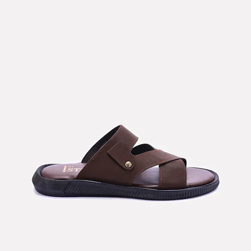 Cedric Brown Casual Slippers 0150927