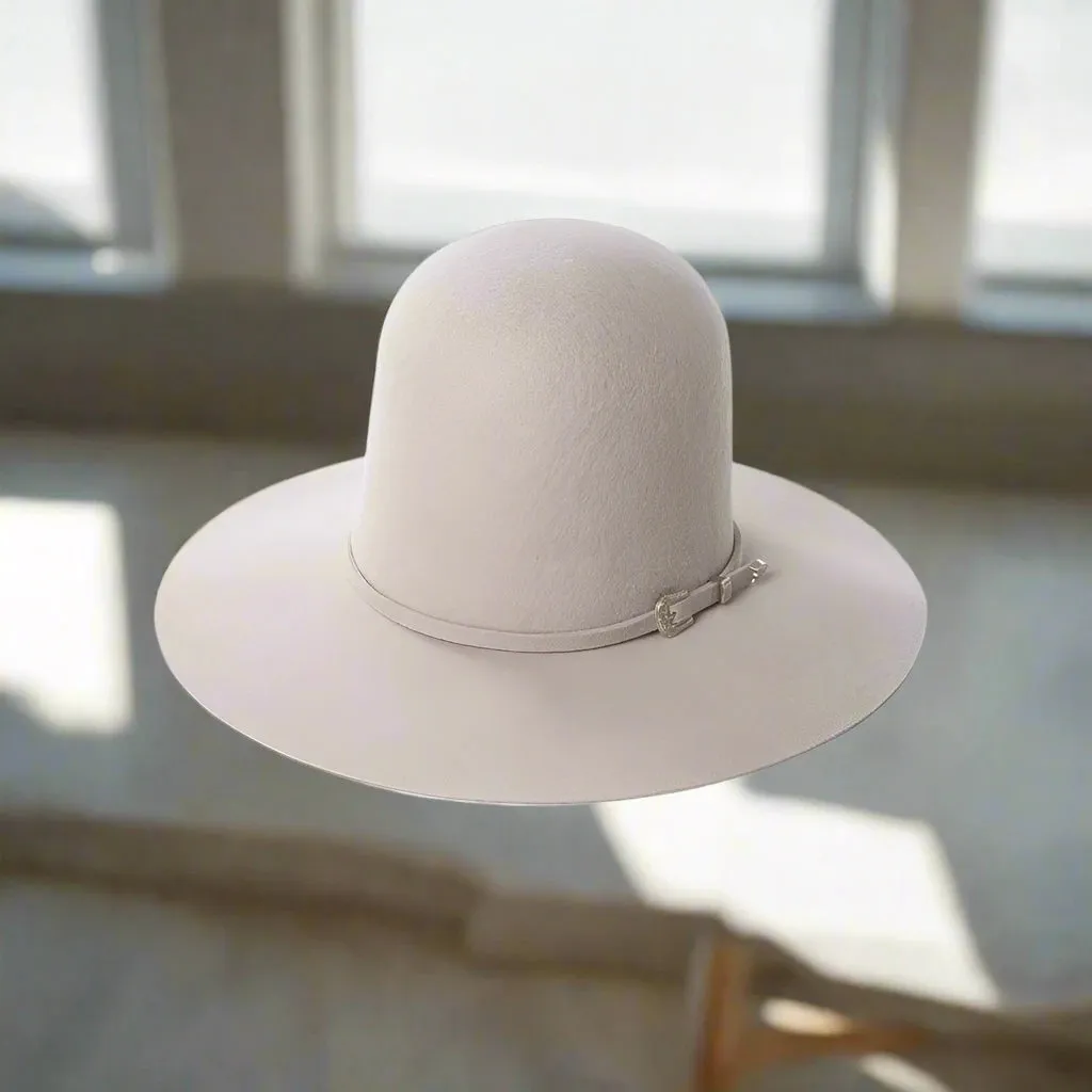 Chic Fedoras Winter Wool Fashion High Crown with Belt