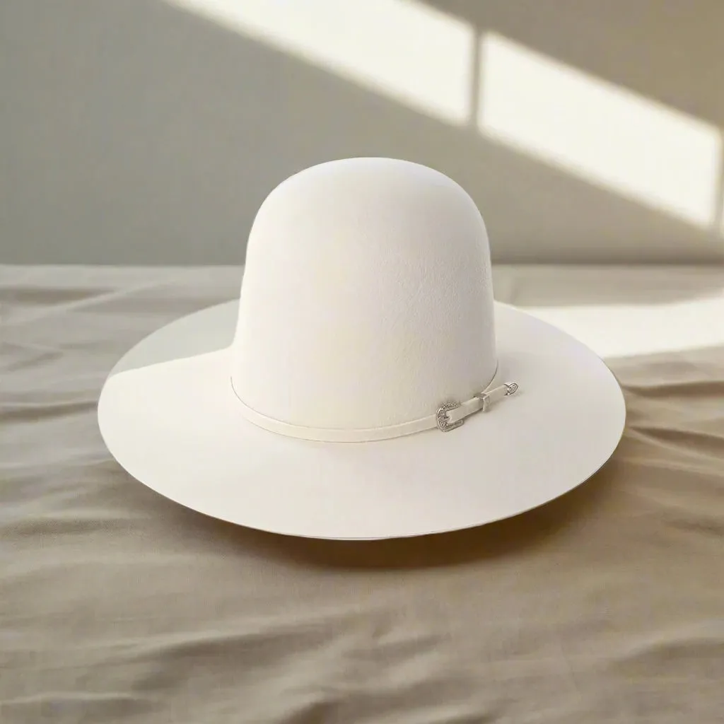 Chic Fedoras Winter Wool Fashion High Crown with Belt
