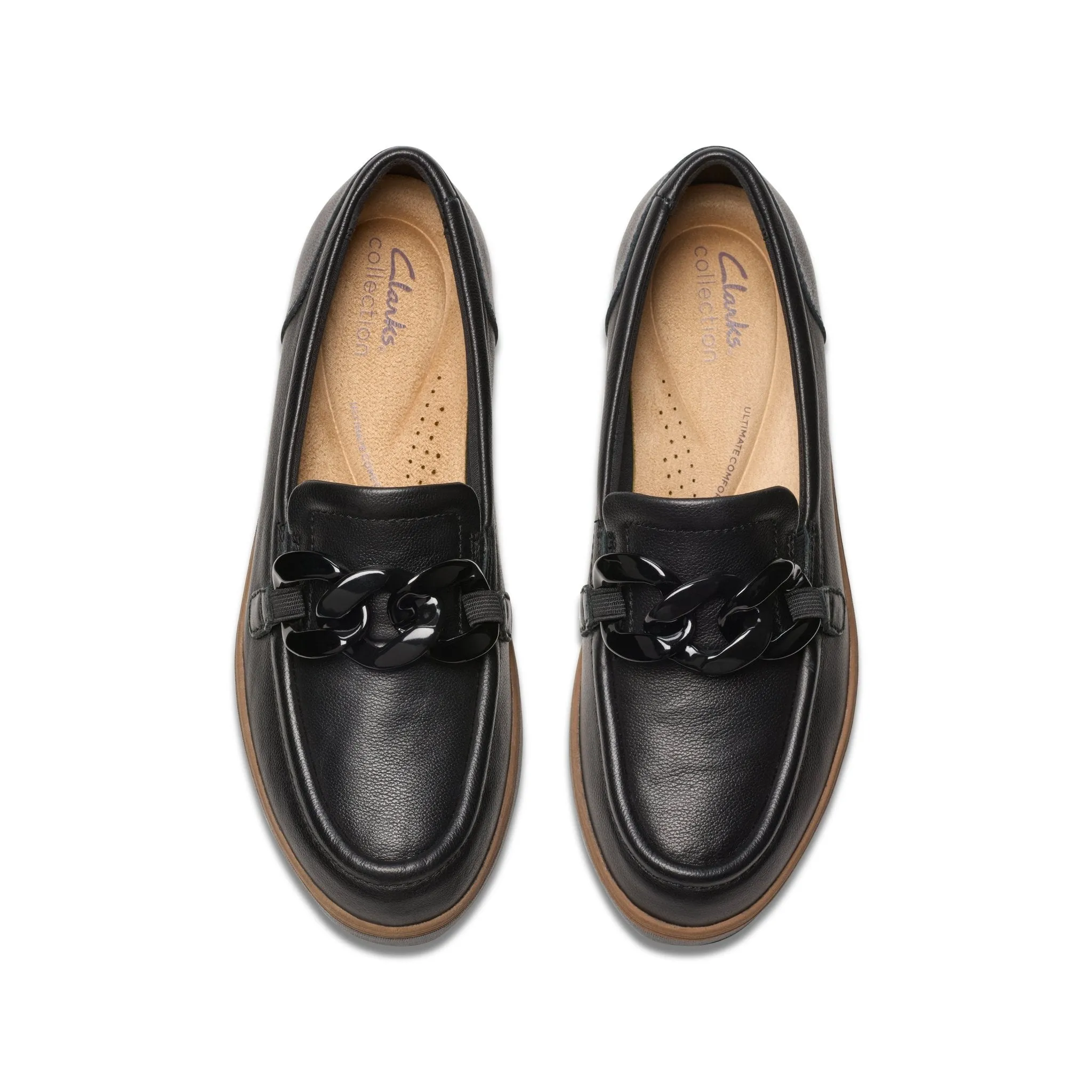 Clarks Women's Zylah May Leather Loafers