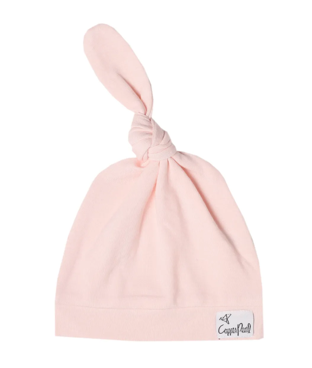 Copper Pearl Top Knot Hat