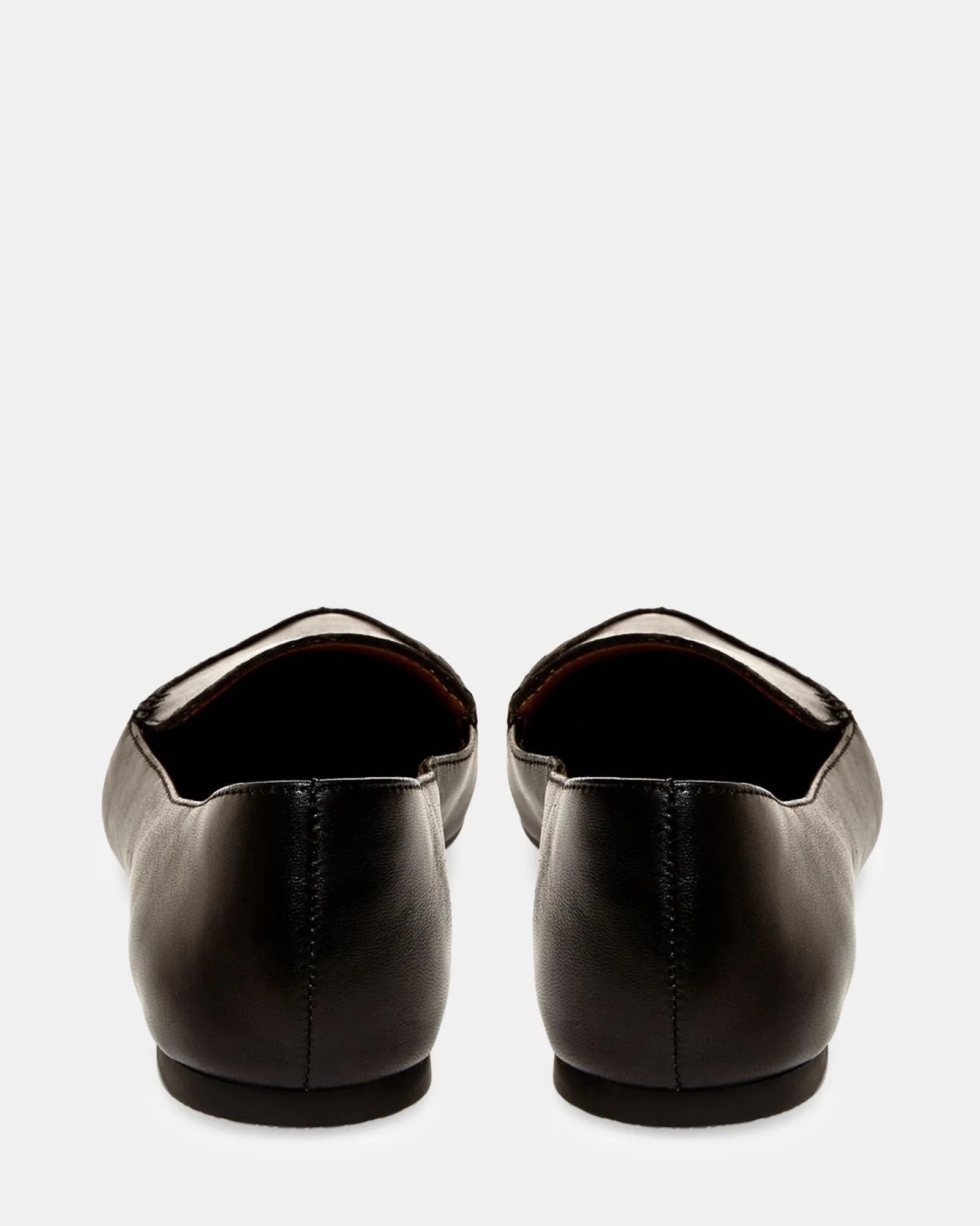 FEATHER BLACK LEATHER
