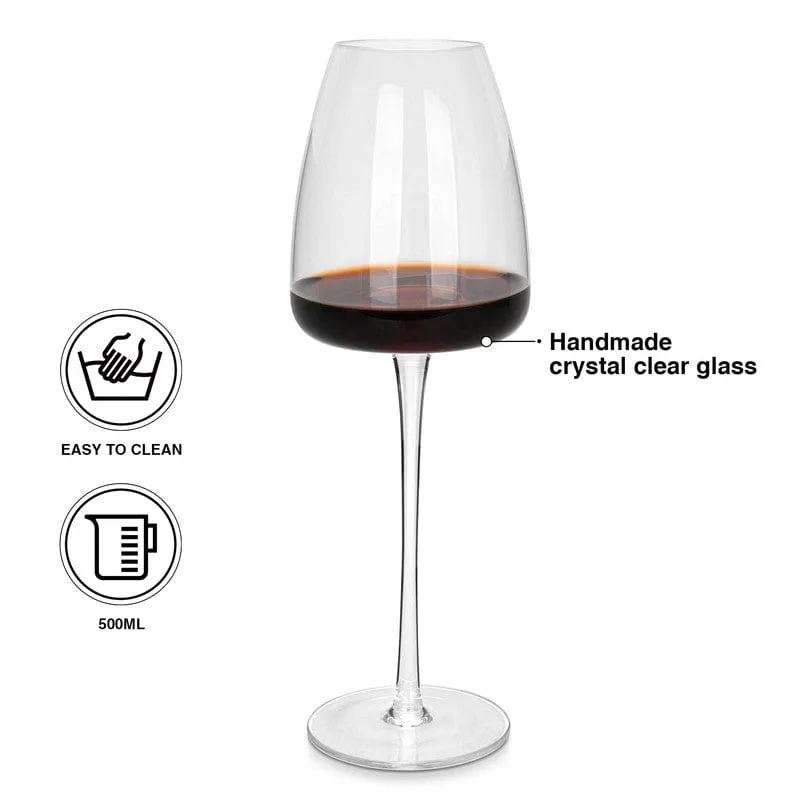 Fissman 2 Piece Red Wine Glass Set 500Ml