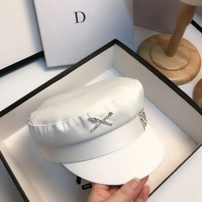 Flat Top Baker Boy Hat