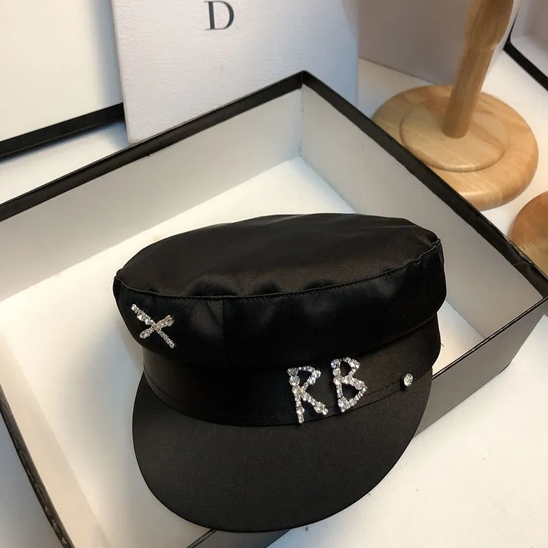 Flat Top Baker Boy Hat