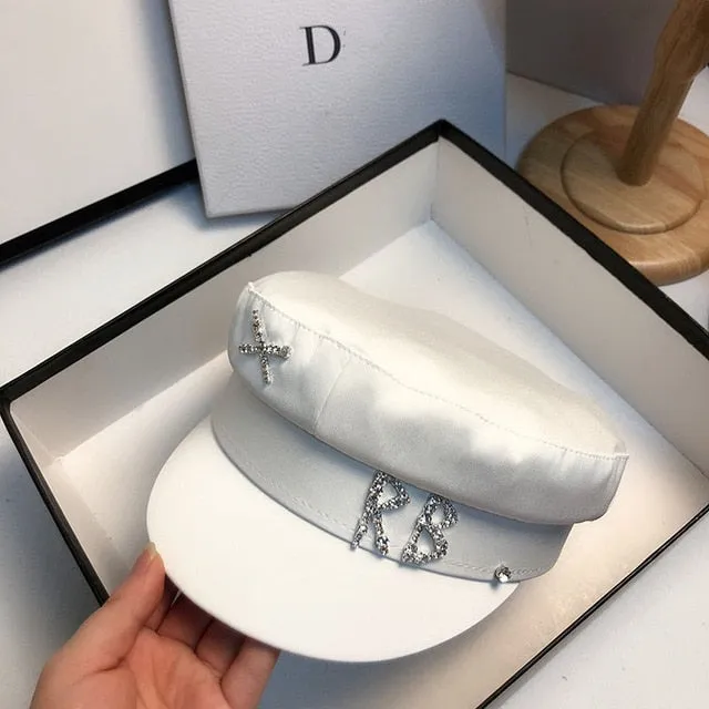 Flat Top Baker Boy Hat
