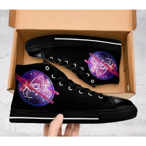 Japan Nasa Shoes High Top Sneakers for Kids and Adults