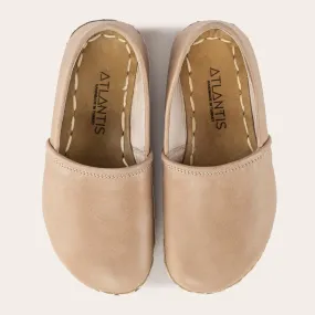 Kid's Tan Barefoot Loafers