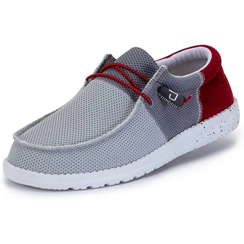 Men's Multiple Colors Lace Up Comfortable & Light-Weight Loafers
