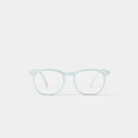Reading Glasses  1.5 Trapezium in Misty Blue Style E