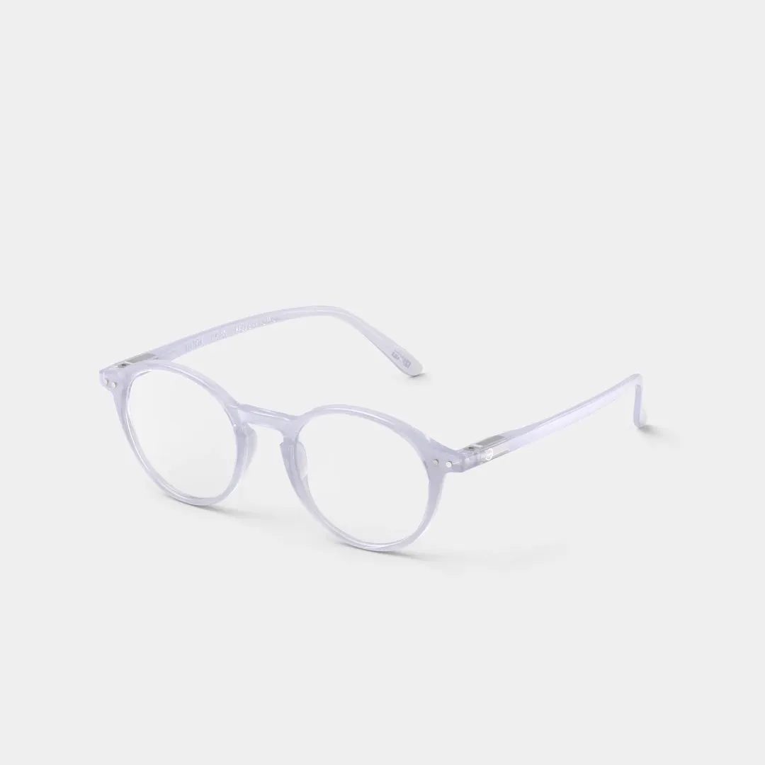 Reading Glasses  2 Round in Violet Dawn Style D
