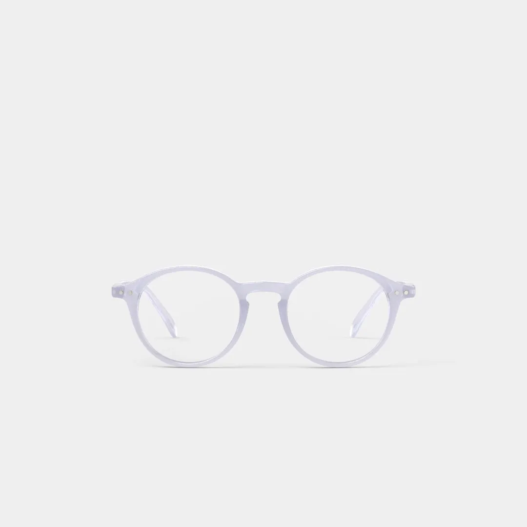 Reading Glasses  2 Round in Violet Dawn Style D