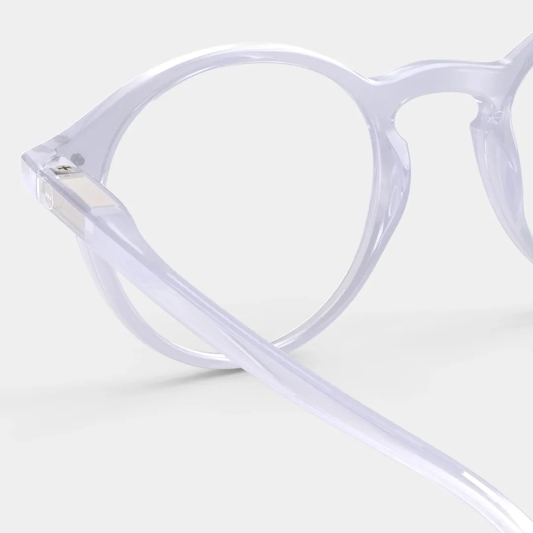 Reading Glasses  2 Round in Violet Dawn Style D