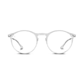 Reading Glasses  3 Crystal Clear Transparent Cruz with Case Nooz