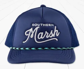 SUMMER TRUCKER HAT BRANDING NAVY