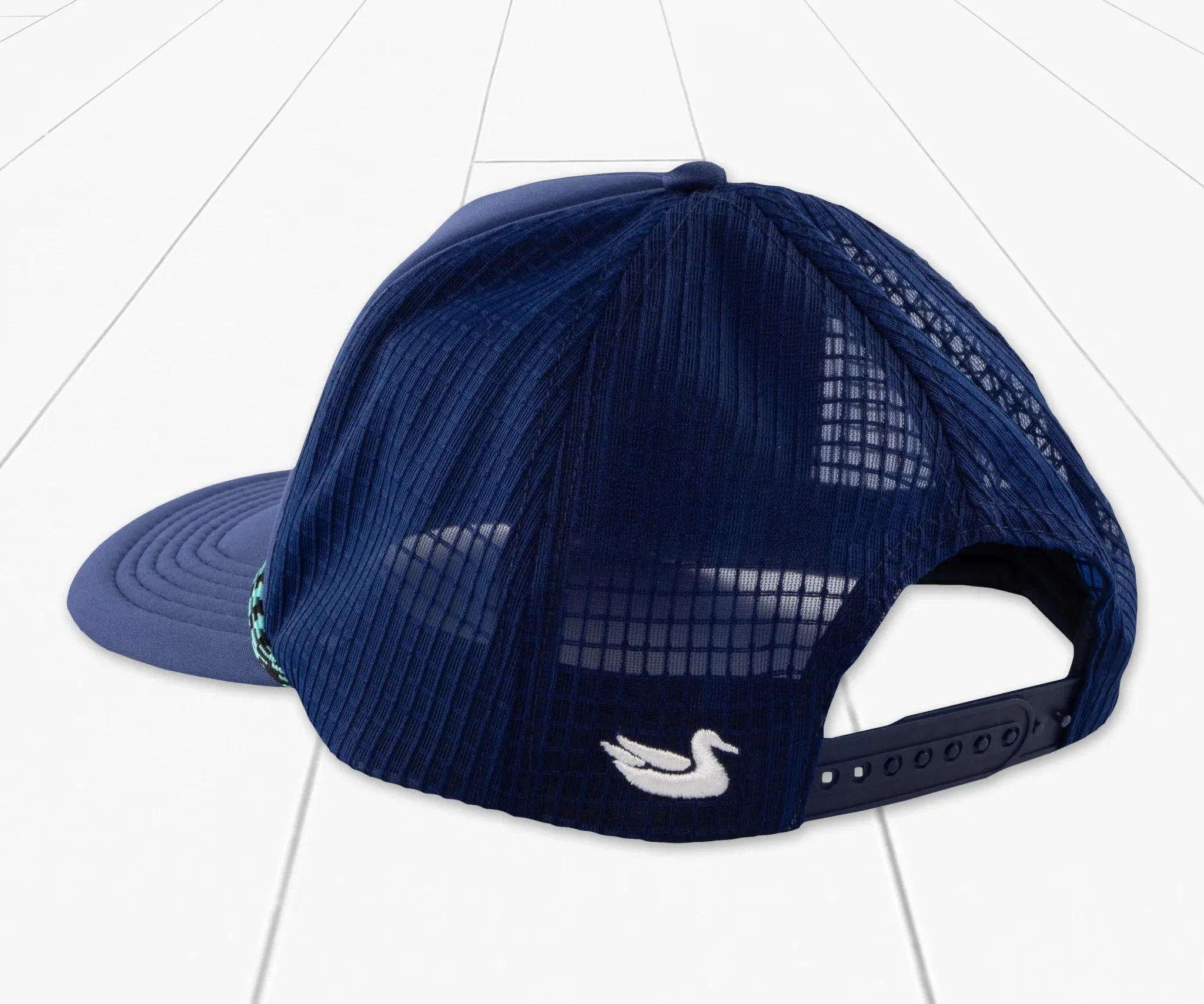 SUMMER TRUCKER HAT BRANDING NAVY
