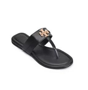 TORY CASUAL SLIPPER - BLACK