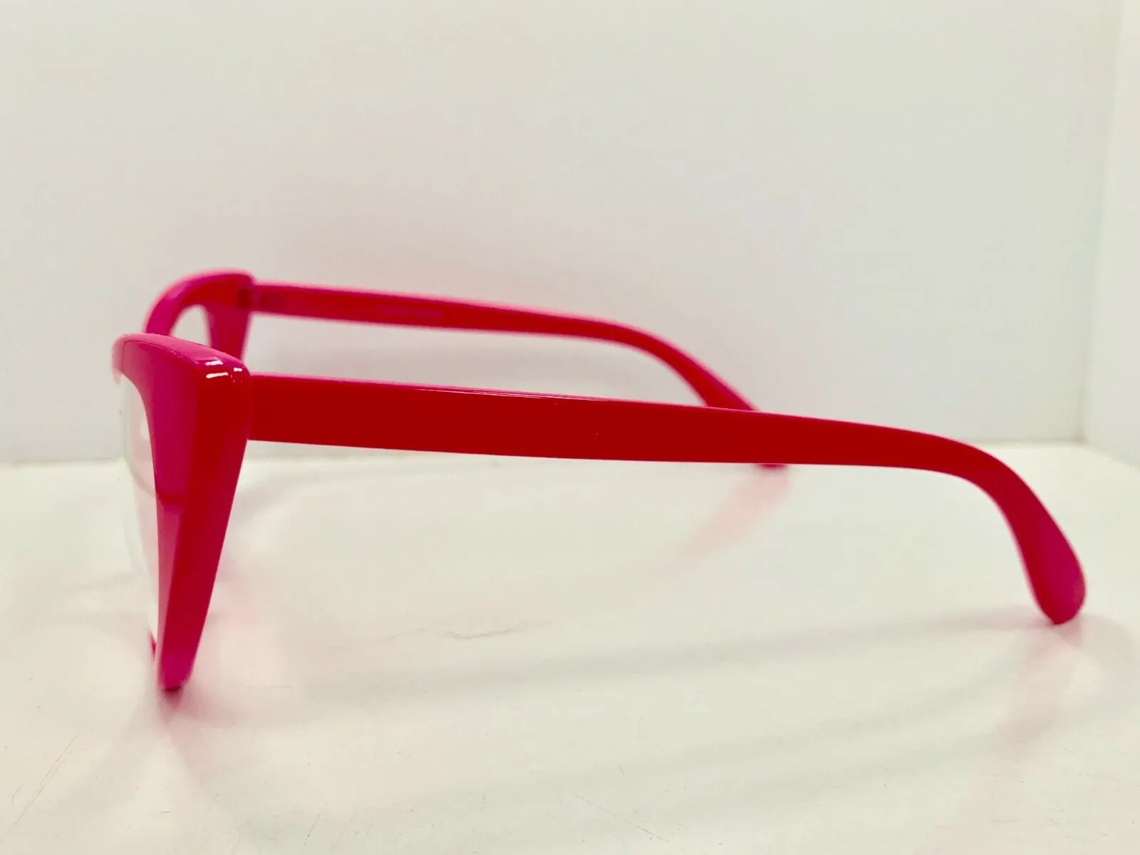 Vintage Style Cat Eye Red Clear Elegant Glasses