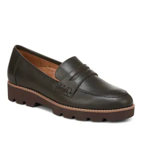 Vionic Women's Cheryl II Loafers- Dark Khaki