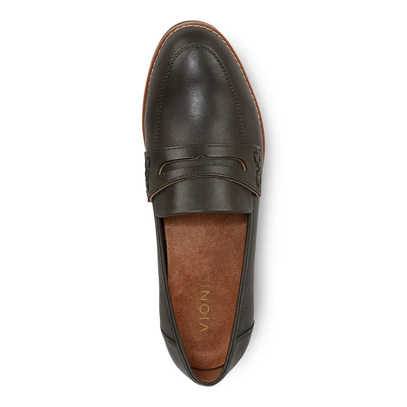 Vionic Women's Cheryl II Loafers- Dark Khaki